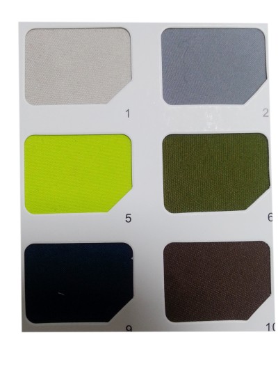 JS-DGAI  斜紋磨毛桃皮絨PU白  戶外防水塗層布料 沖鋒衣棉服裝面料 細節-8